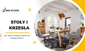 Stylowy drewniany stół i wygodne krzesła tworzą idealny zestaw do jadalni.